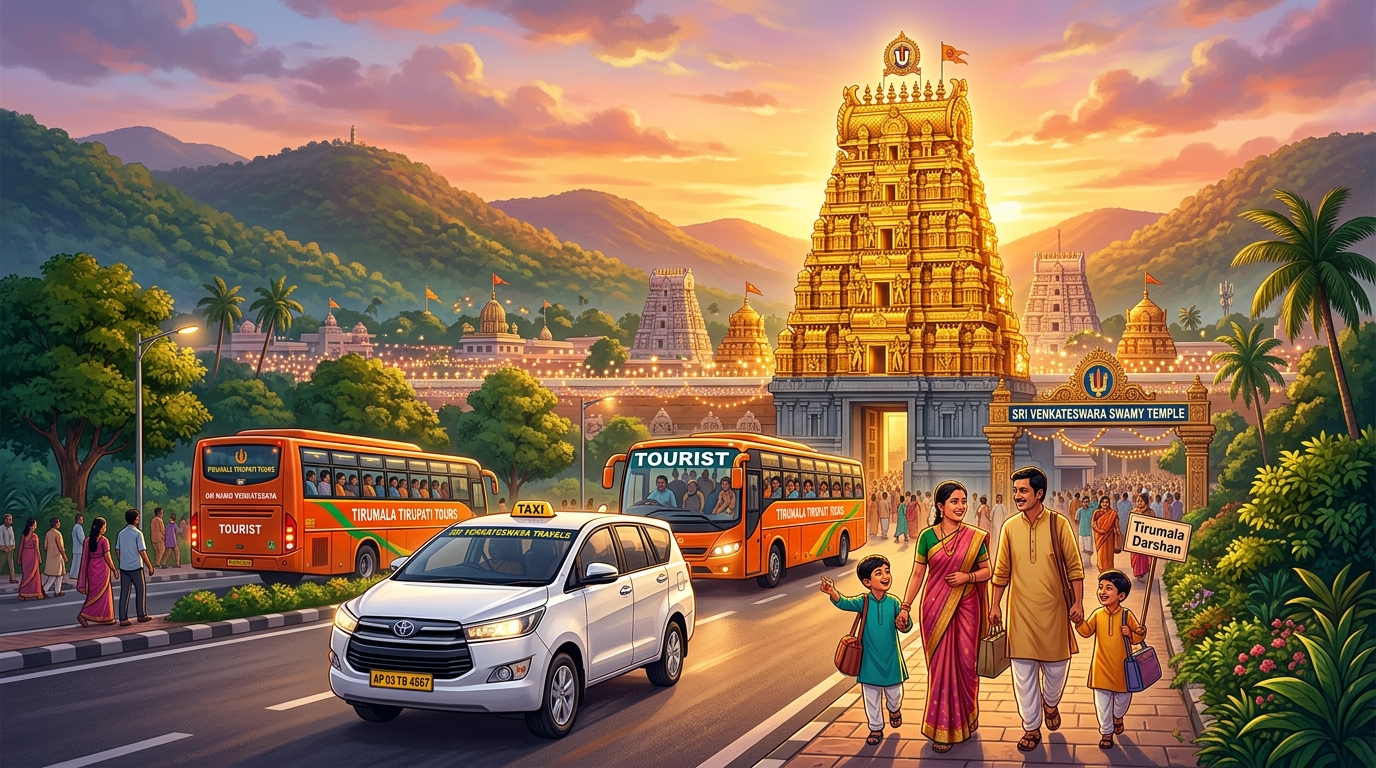 Sri Venkateswara Swamy Tirumala Temple Tour